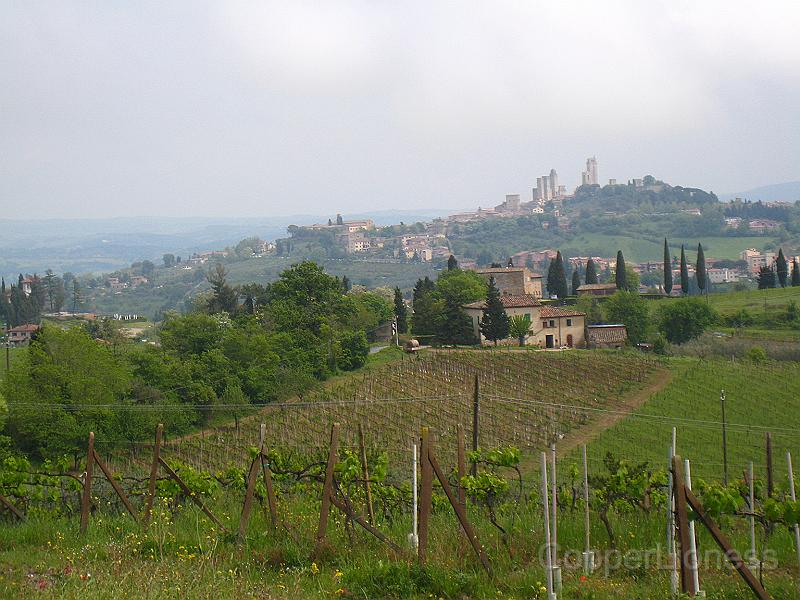 IMG_7072.JPG - Friday, May 14. San Gimignano in the distance.