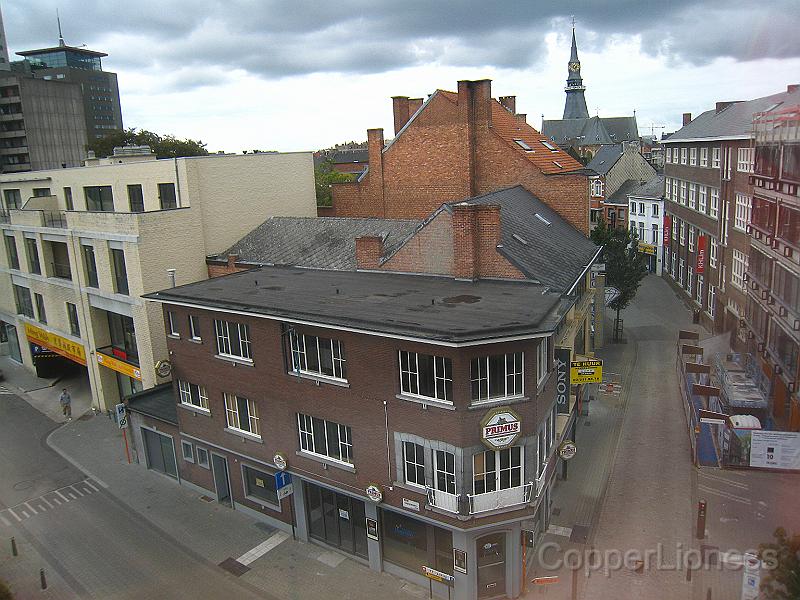 IMG_5592.JPG - Quiet Belgian streets on Sunday morning in Hasselt.